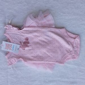 Newborn Baby Girl 2 Piece Outfit Set